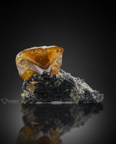 Titanite Sphene on Aegirine Matrix from Zagi mountains , KPK , Pakistan.