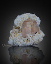 Topaz Crystal with Mica and Albite from Pakistan