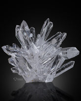 Incredible Cluster of Quartz from Brazil