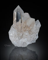 fabulous Quartz Cluster on Matrix from Hashupi Mine, Skardu, Pakistan