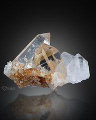 Quartz Cluster from Hashupii mine, Skardu , Pakistan.