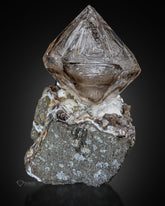 Window Quartz on Matrix from Namibia