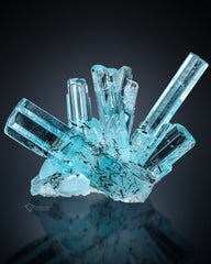Aquamarine Cluster from Skardu, Pakistan