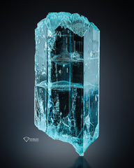 Etched Aquamarine from Pakistan