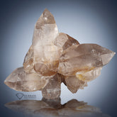 Smoky Quartrz Cluster from Skardu District, Pakistan.