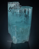 Natural aquamarine Crystals Grown Together from Skardu, Pakistan