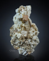 Pink Apatite and Mica with Microcline Feldspar