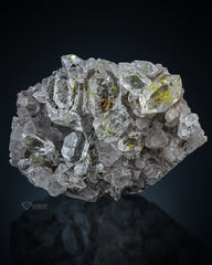 Petroleum Quartz cluster on Matrix from Balochistan , Pakistan.