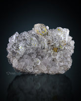 Petroleum Quartz cluster on Matrix