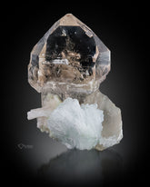 Quartz Crystal On Clavelandite Matrix