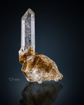 Rutile included Quartz From India