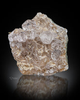 Diamond Quartz Crystals Perched On Matrix