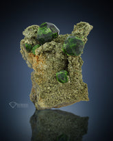 Demantoid Var Green Garnet from Iran.