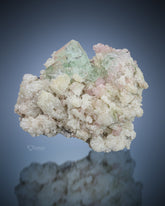 Fluorite with Apatite on feldspar