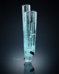 Aquamarine with Schorl From Skardu, Pakistan