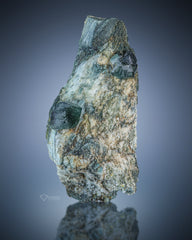 Blue Quartz Crystals on Matrix