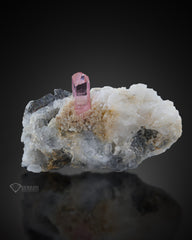 Pink Topaz on Matrix from Pakistan