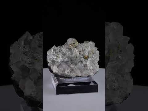 Petroleum Quartz cluster on Matrix