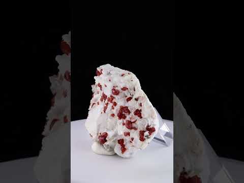 Hessonite Garnet On Matrix