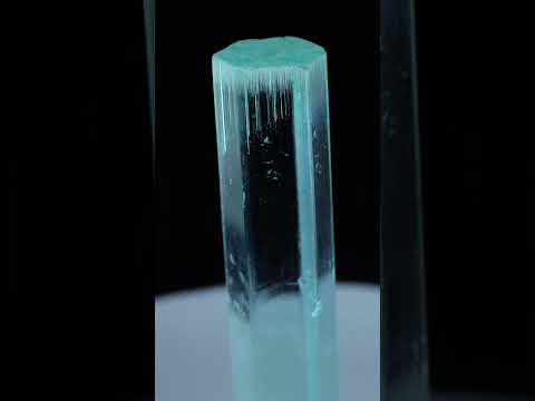 Clear Terminated Aquamarine Crystal from Skardu,Pakistan.