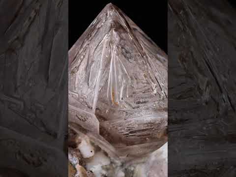 Window Quartz on Matrix from Namibia