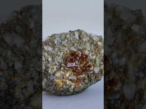 Monazite Cluster on Matrix from Zagi Pakistan