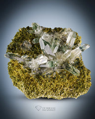 chlorite quartz cluster