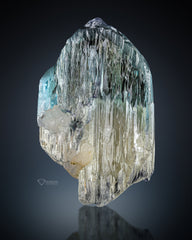 DT Floater Kunzite with unique patterns on its surface from Kunar , Afghanistan