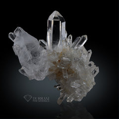 Clear Quartz, cluster from Balochistan, Pakistan