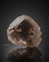 Quality Smoky Gwindel Quartz with Exceptional Clarity from France
