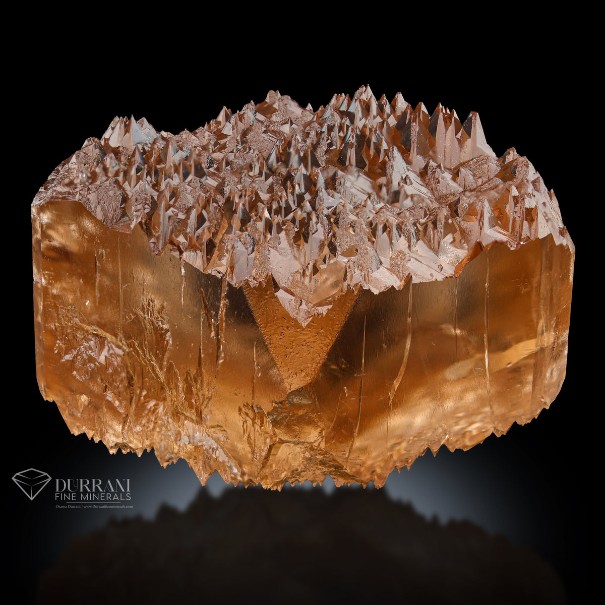 DT etched Topaz crystal from Skardu ,Pakistan.