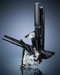 Beautiful Tourmaline Cluster on  matrix from Skardu, Pakistan