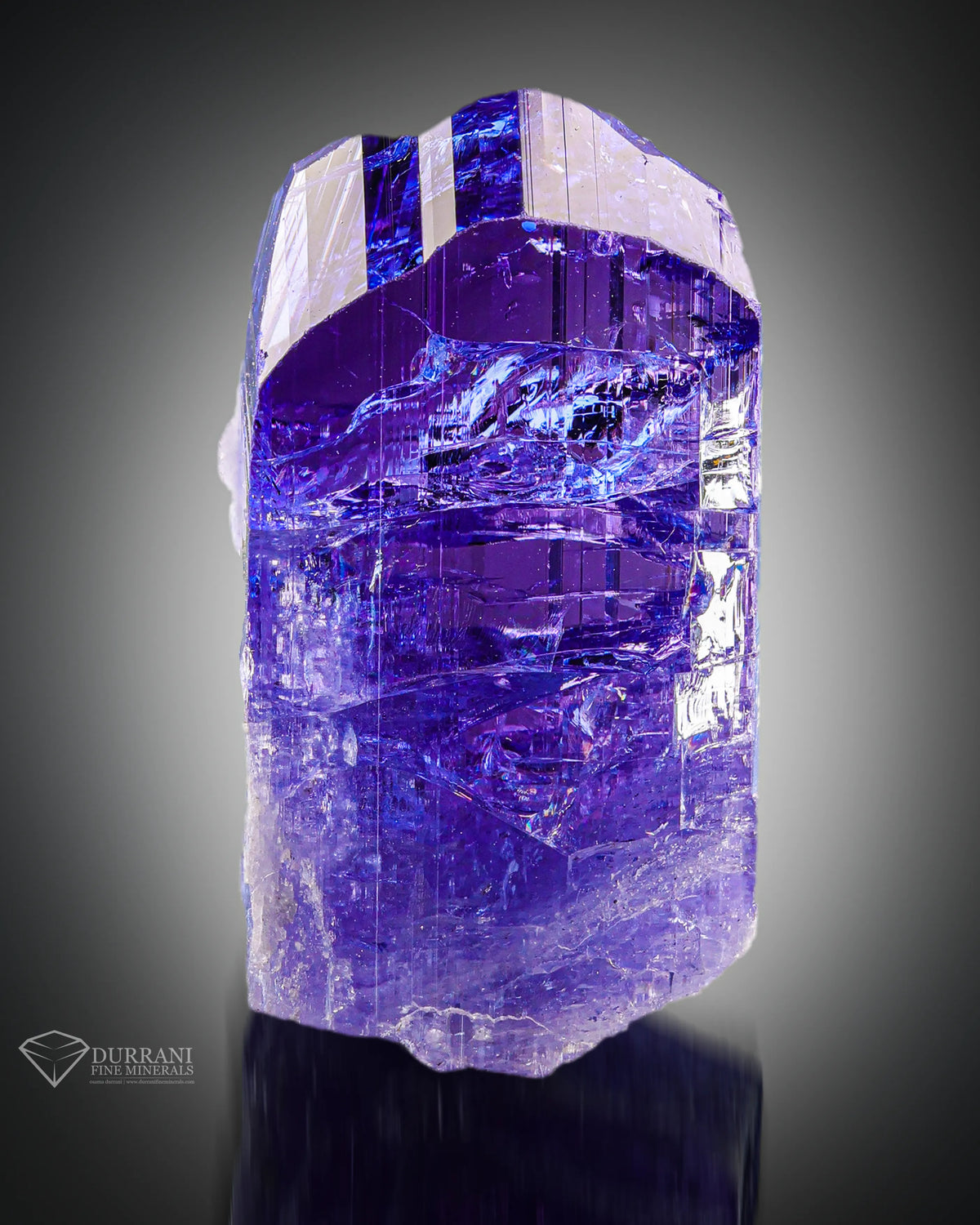 Incredible Gem Quality Terminated Crystal Of Tanzanite