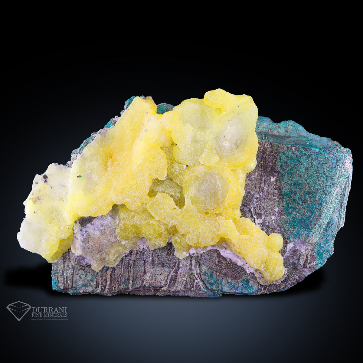 Brucite purched on copper matrix from Balochistan,Pakistan ...