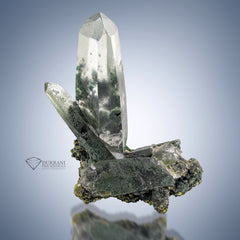 Chlorite included Quartz from Kharan , Balochistan, Pakistan.