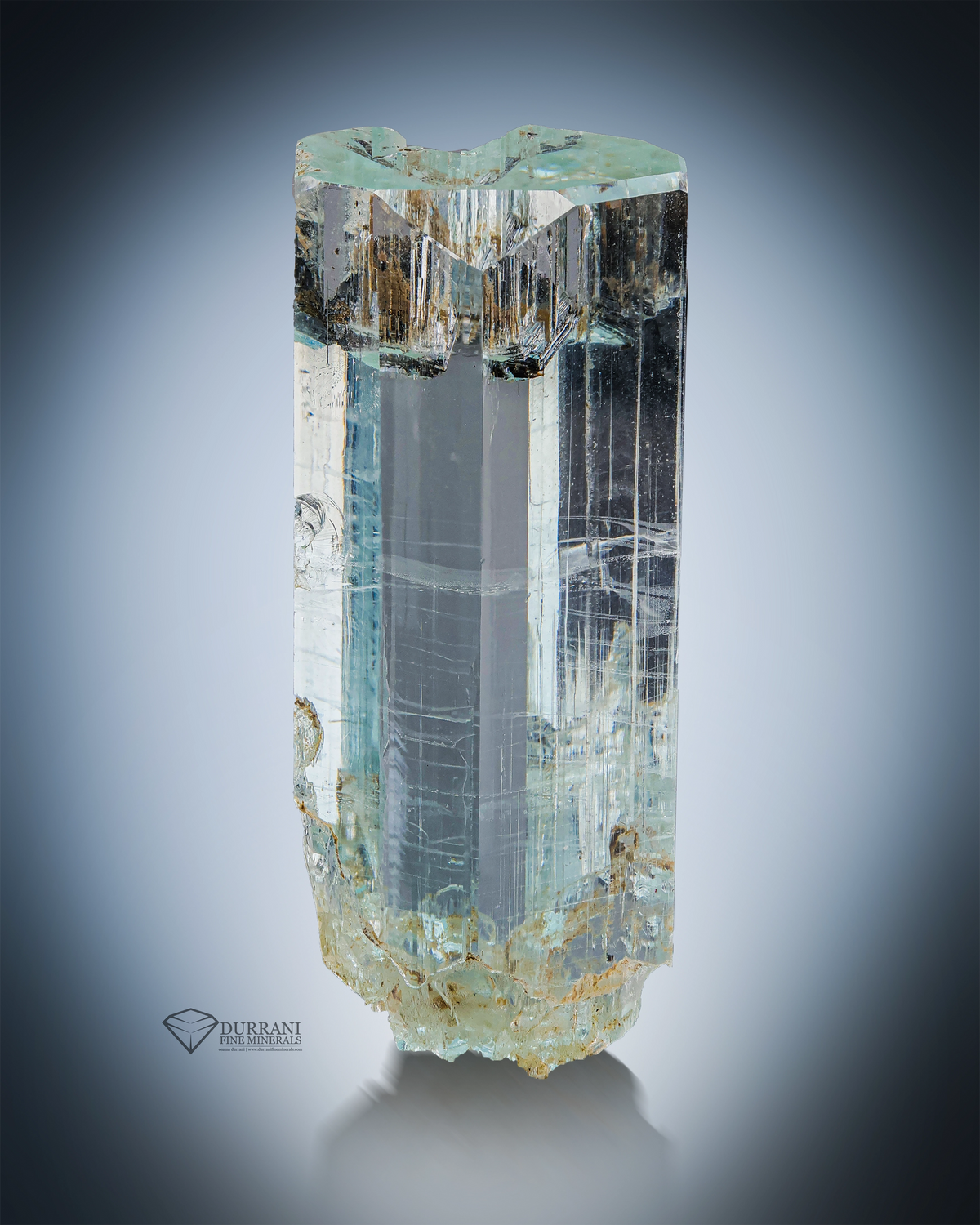 terminated crystal aquamarine