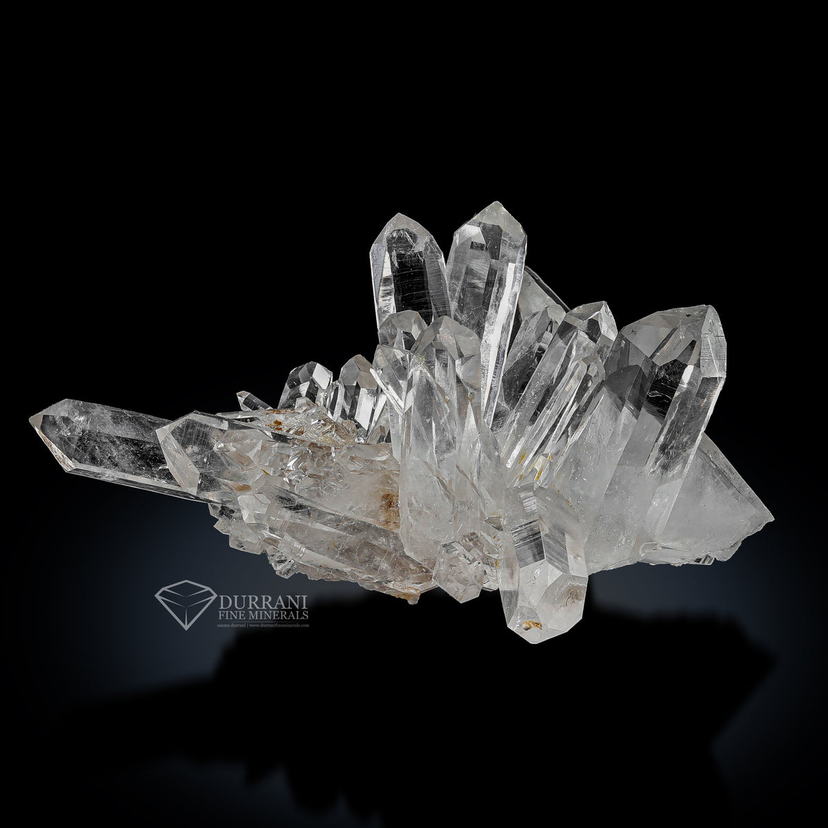 Beautiful  clear Quartz bunch on matrix.