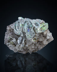 Petroleum Quartz cluster on Matrix from Balochistan , Pakistan.