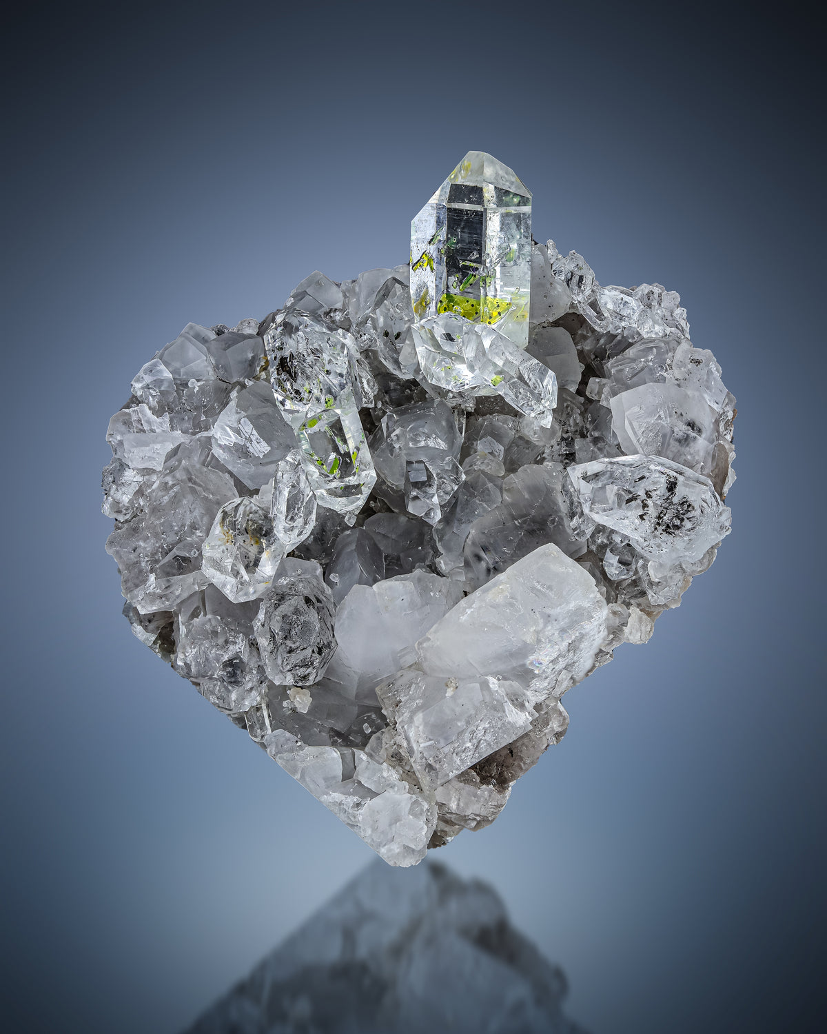 Petroleum Quartz cluster on Matrix from Balochistan , Pakistan