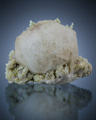 Pollucite with Tourmaline from Skardu, Pakistan