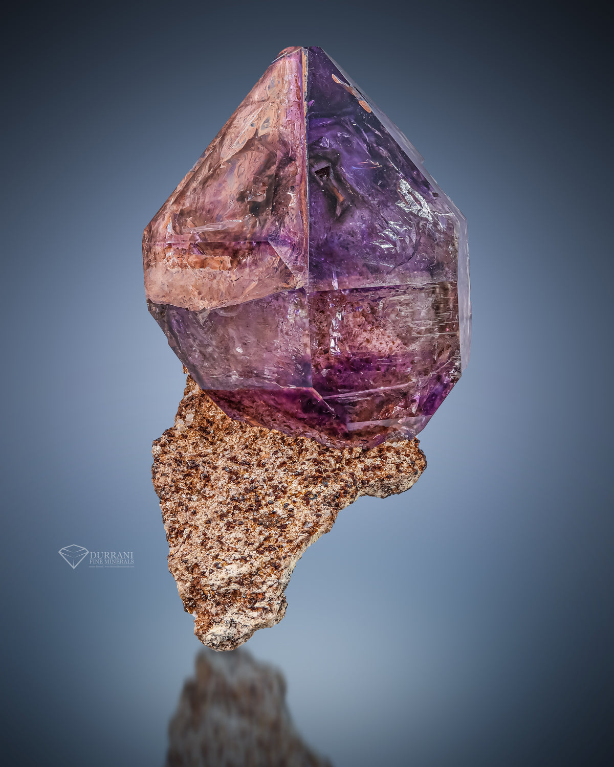 Amethyst On Matrix