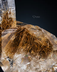 Rutile included Quartz From India