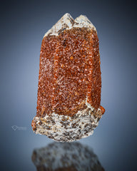 Spessartine Garnet with Quartz from China