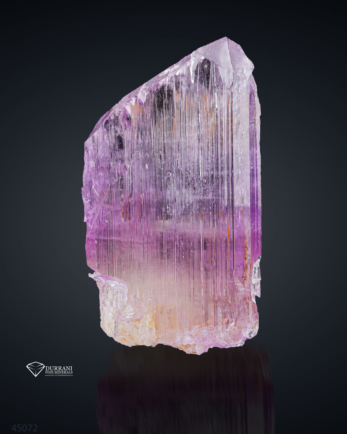 Gorgeous Double Terminated Pink Kunzite Crystal