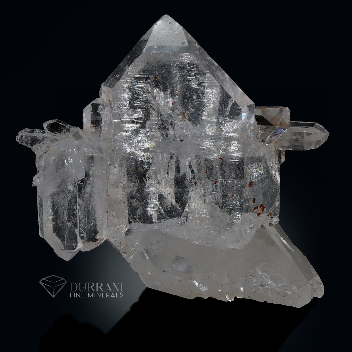 Clear gem Faden Quartz.