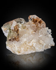 Brookite-included Quartz On Matrix