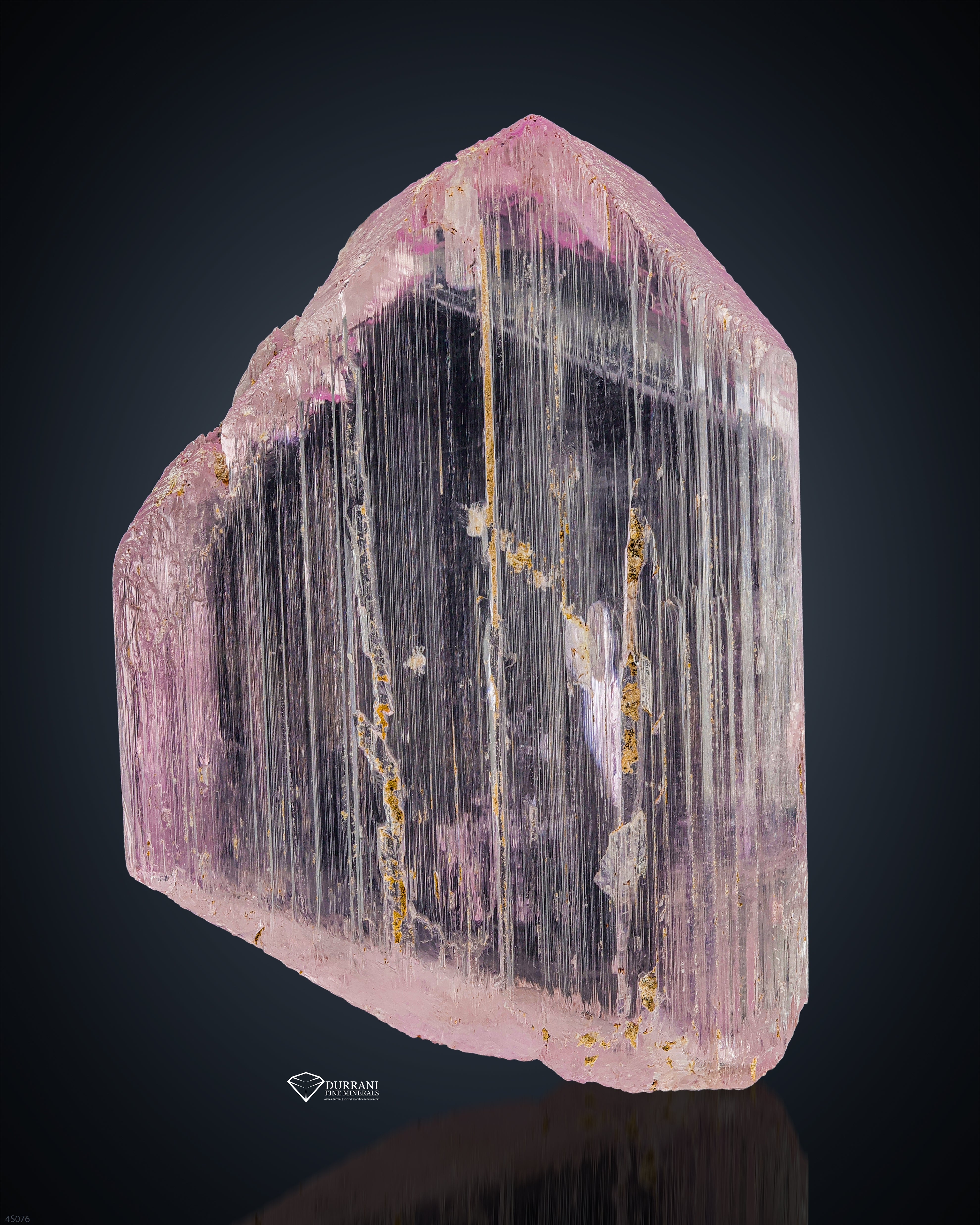 Lovely Double Terminated Pink Kunzite Crystal