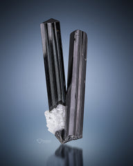 Black Tourmaline With Albite