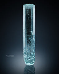 Clear Terminated Aquamarine Crystal from Skardu,Pakistan.