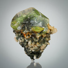 Titanite Sphene with Calcite from Alchuri, Pakistan